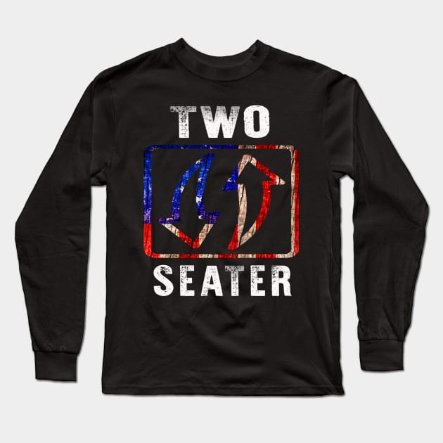 Two Seater Long Sleeve T-Shirt by raeex